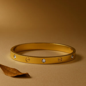 Crystal Screw Bangle