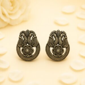 Lotus Stud Earrings