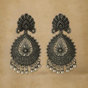 Engraved Mandala Earrings
