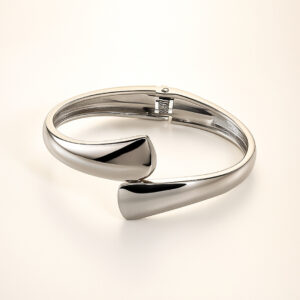 Silver Open-End Bracelet