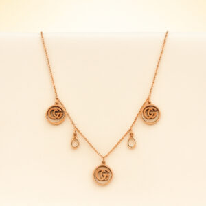 Spiral Droplet Necklace