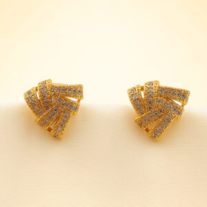 Layered Sparkle Studs