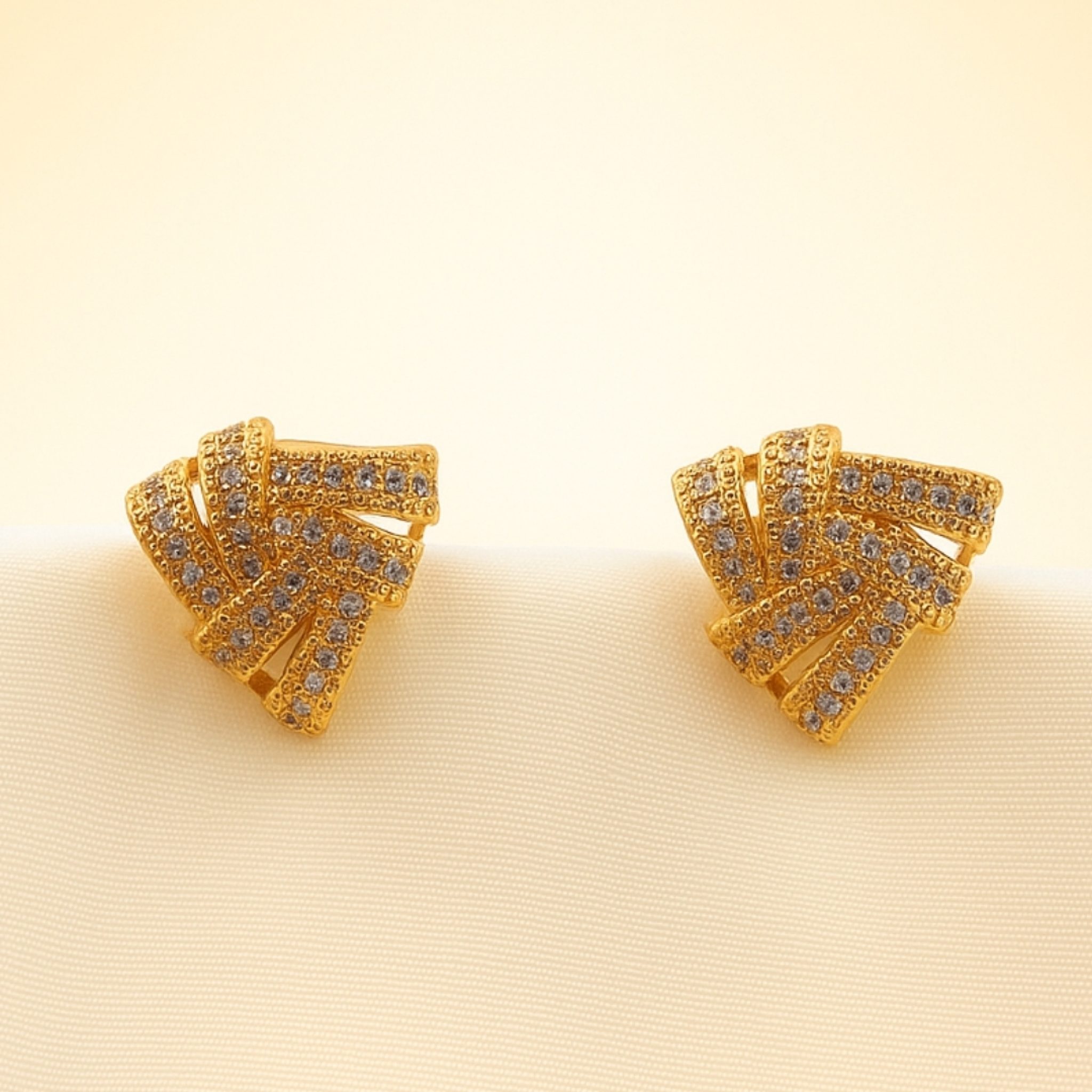 Layered Sparkle Studs